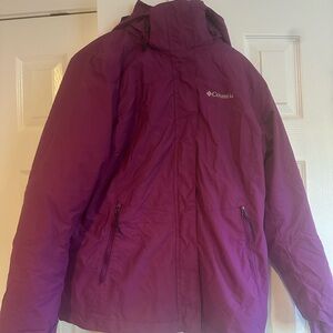 Columbia Lavender Fleece Jacket